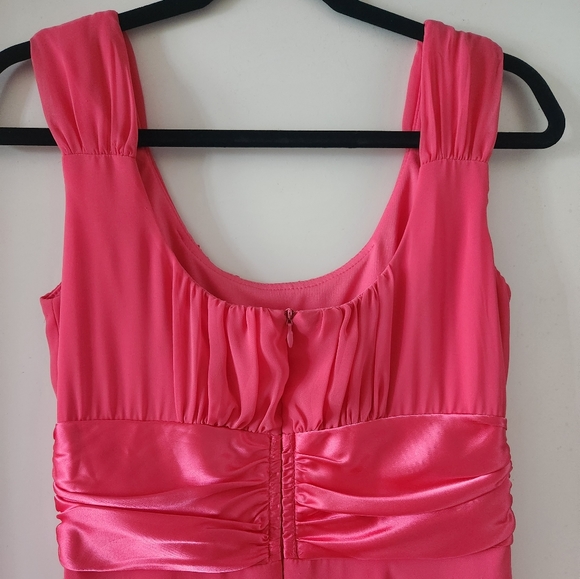 Pink Flowy Tank Dress - Picture 7 of 11